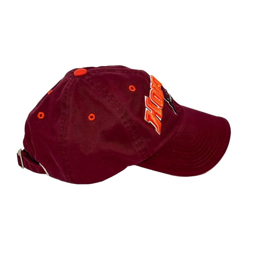 Virginia Tech Hokies Maroon Dad Hat Adjustable Strapback VT NCAA Baseball‎ Cap - Picture 3 of 7